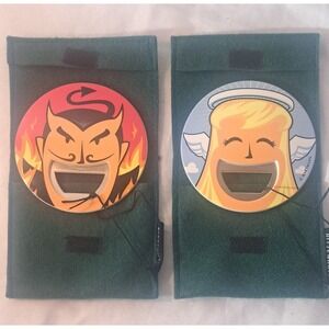 New Vintage Germany Ritzenhoff Devil Angel Double-Sided Face Bottle Opener